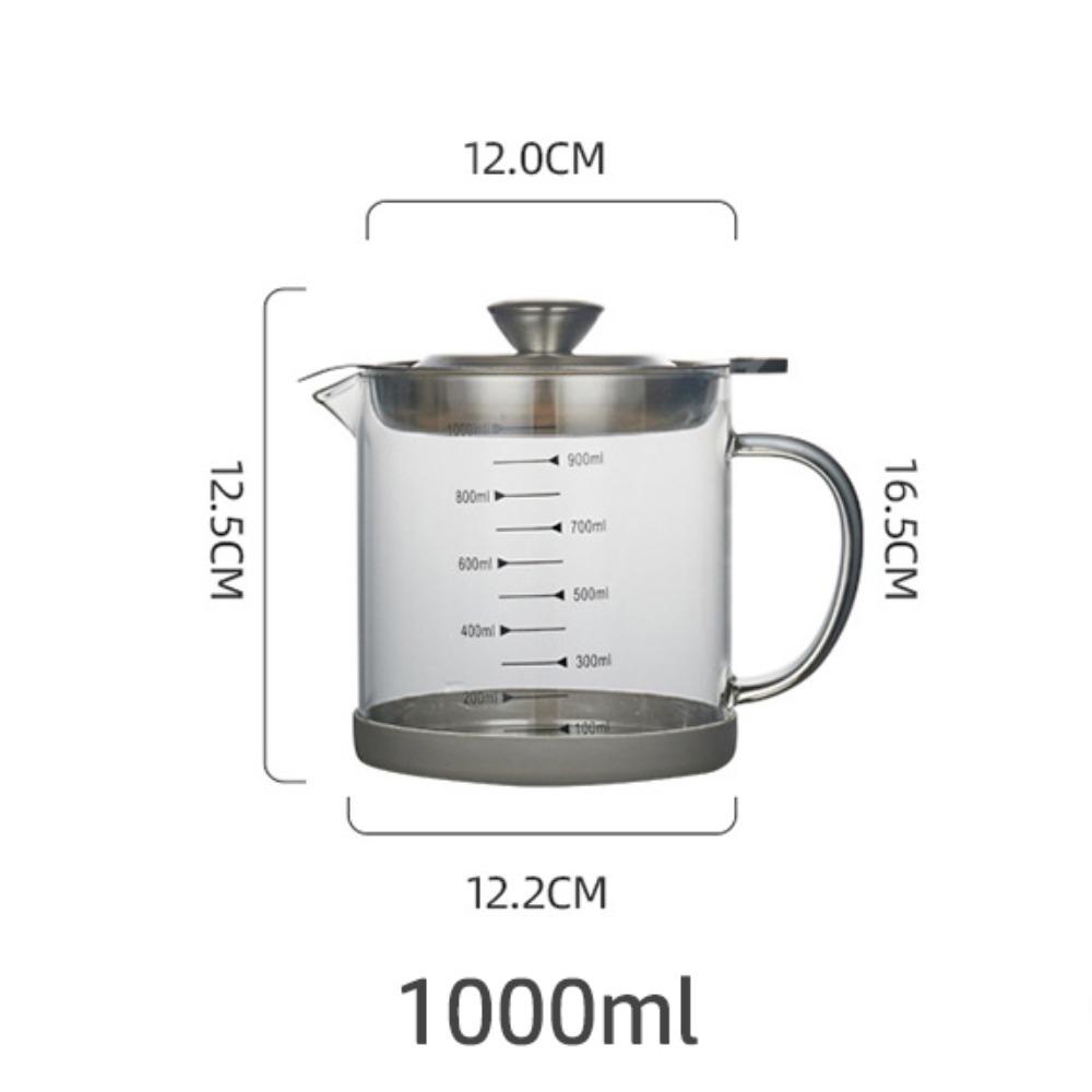 with Scale Cooking Oil Storage Can Fine Mesh Oil Filtration Can Oil Filter Container  Cooking Tool