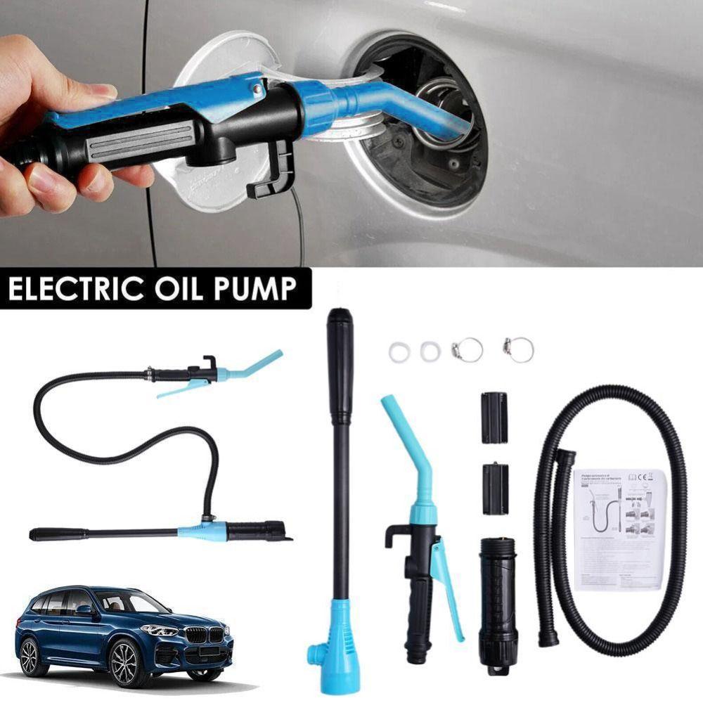Battery-Powered Fuel Transfer Pump Corrosion-proof Liquid Siphon Pump Electric Oil Pump Car Use