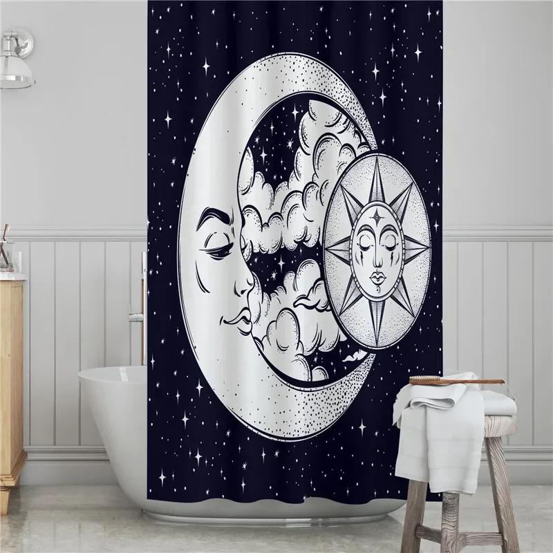 Giraffe With Colorful Glasses Shower Curtain Fashion Simple Design Home Decorative Curtains For Bathroom Art Painted Decor Cloth