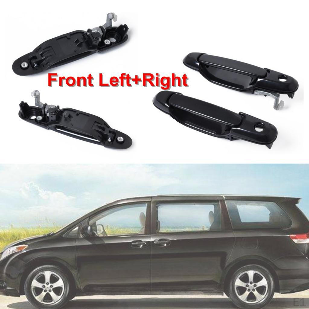 1 Pair Outside Door Handle Front Left for 1998-2003