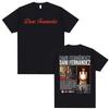 Singer Dani Fernandez Album 2026 Tour T-shirt Unisex Women Fashion Hip Hop Vintage T Shirts Cotton Casual Classic Oversized T Shirt