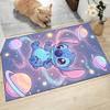 Stitch Space Adventure Carpet Rug Soft Washable Antislip Home Living Room Sofa Mats Personalized Christmas Rug
