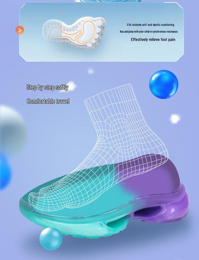 Boys' Winter Warm Sports Shoes 2025, Non-Slip Velvet Cotton Running Shoes for Kids