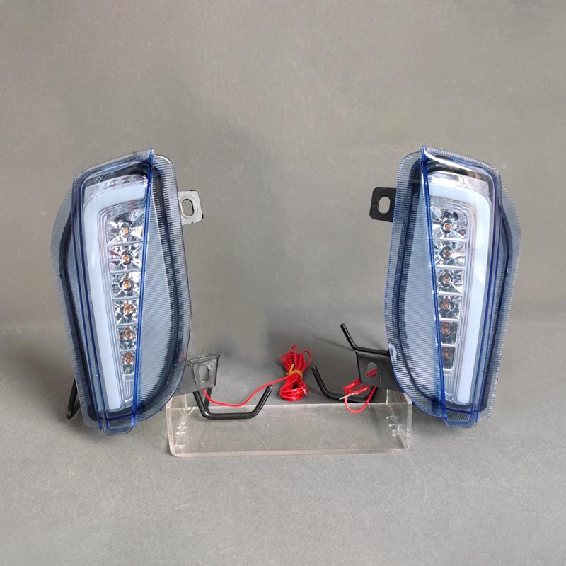 LED Daytime Running/Fog Lights for 11-13 Toyota Prius Front Bumper