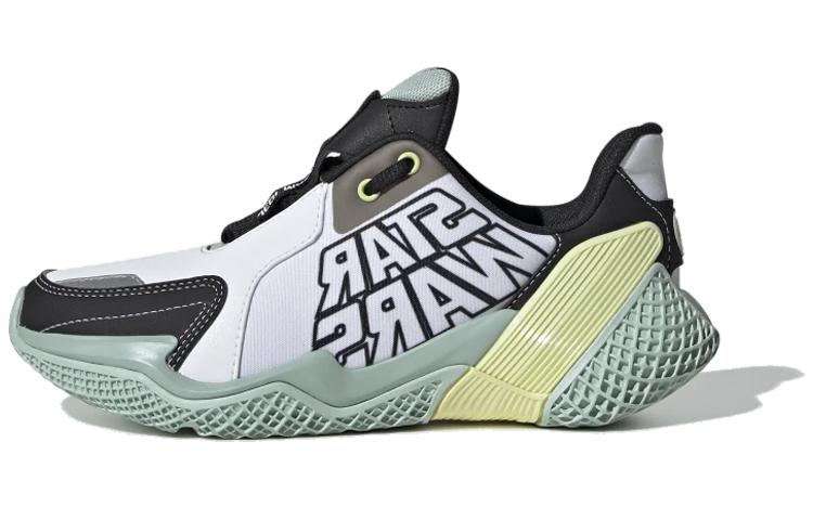 

Adidas STAR WARS Star Wars Runner J Нескользящие Легкие Низкие Детские Кроссовки для Бега Белый Зеленый Подростки EF9481 36⅔