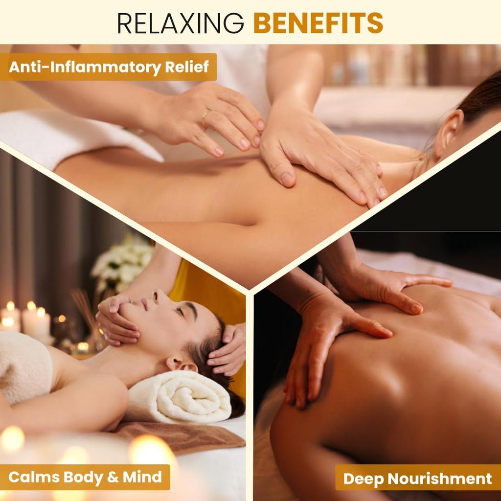 Dr.Ortho Jasmine & Loban Body Massage Oil 250ml Relaxing Aromatherapy Muscle Relief Oil