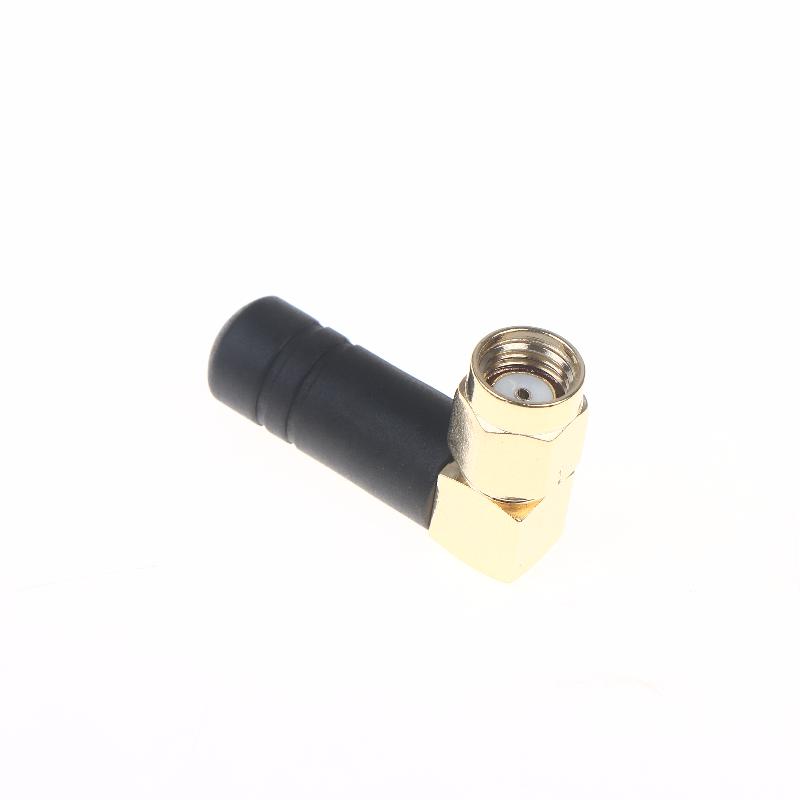2Pcs Right/Bend Angle 2.4G Ultra Compact Mini WiFi Antenna With 2/3DBI Gain & SMA Male/Female Connector For Motherboard Modem