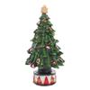 Mini Resin Christmas Tree Decoration Small Tabletop Xmas Pine Tree Statue Desktop Holiday Party Photo Prop Micro Landscape