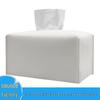 Korean Leather Tissue Box: Square Pull-Out Design for Home & Hotel Decor