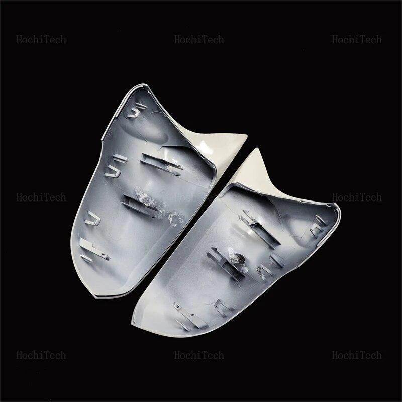 Capace de acoperire pentru oglindă laterală pentru ușă cu vedere din spate al mașinii albe pentru BMW F44 F40 G29 + F48 F49 F52 - pentru X2 F39