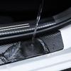 4 BUC Carbon Fibru Anti zgârieturi zgârietură Pedală Prag Ușă Mașină Protector Autocolante Pentru BMW F10 F13 F15 F16 F30 F34 F32 F31 E36 E60
