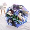 1pc Anime Characters Automatic Opening Umbrella - Portable 3-Fold Design with Iron Frame - Outdoor for Fans, Travelers, Daily Use - Perfect Gift for A