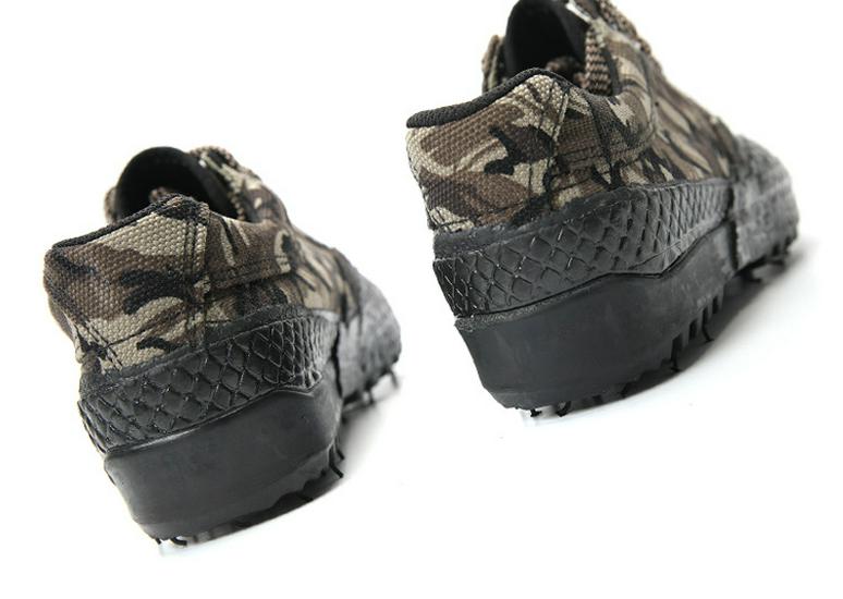 3537 Comfortable Wear-Resistant Liberation Camouflage Canvas Training Shoes.