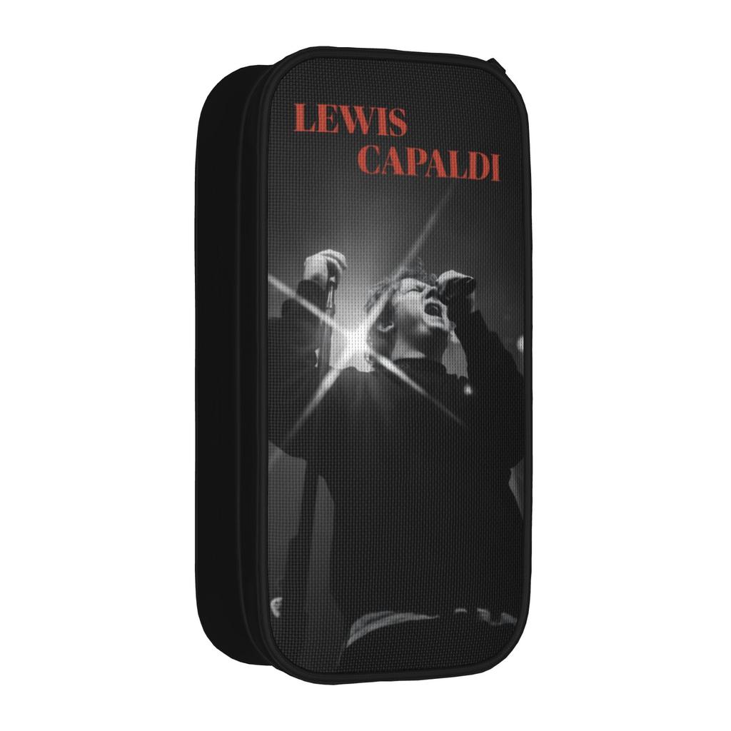 Lewis Capaldi Tour 2026 Pencil Cases Lovely   Pen Pencil Bags Girls Boys Large Storage School Supplies Gift Pencil Pouch