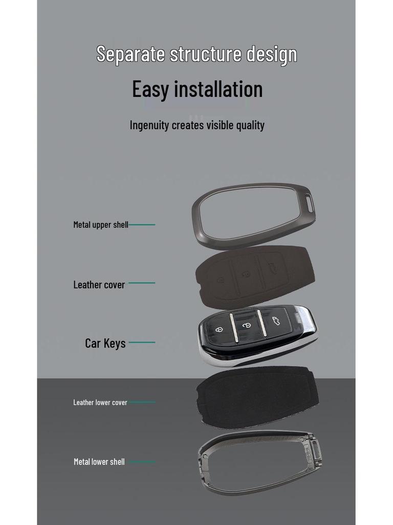 Zotye T500/T600 Coupe Key Protective Metal Shell