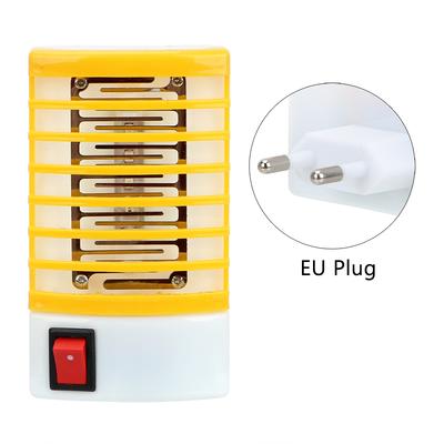 Electric Mosquito Fly Bug Insect Trap Killer US/EU Plug LED Socket Novelty Lighting Mosquito Killer Lamps Night Lamp