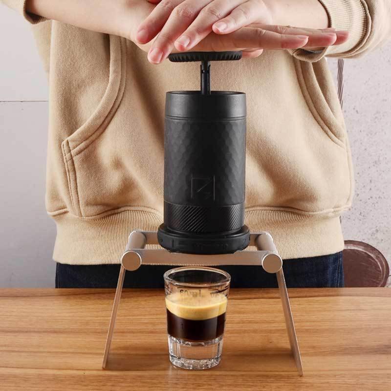 Portable Coffee Filter Holder Aluminum Alloy Bracket Foldable Hand Pressed Coffee Drip Stand for Home Or Office Use