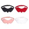 BDSM Silicone Blindfold with Adjustable Strap Light-Blocking Eye Mask for Sensory Play Intimate Games Soft Discreet Adult Toy for Couples' Roleplay