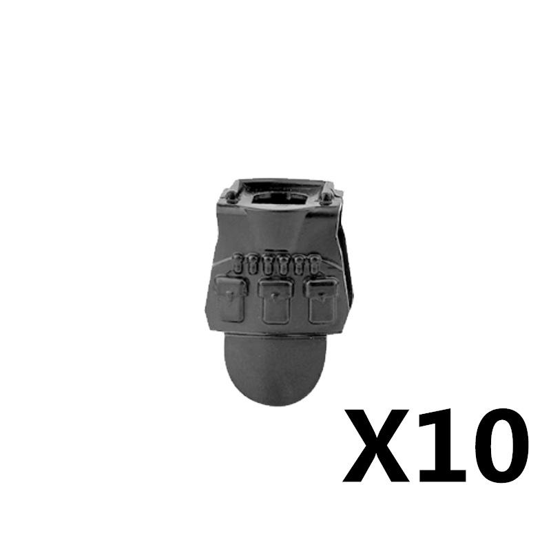 MOC Militärfigur Zubehör Bausteine Alpha SWAT Helm Weste Rucksack Knieschoner Nachtsichtgeräte Steine Spielzeug K017