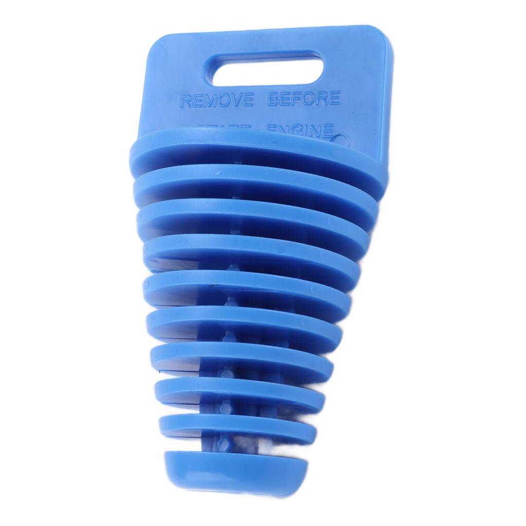 Motorcycle Exhaust Pipe Plug Rubber Muffler Wash Plug Blue Waterproof Exhaust Silencer Plug