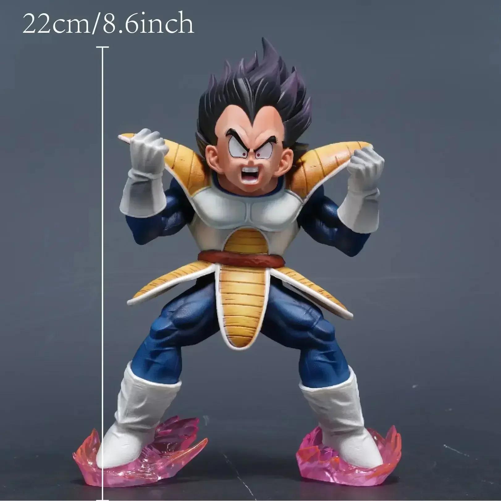 

IN stock Anime Dragon Ball Vegeta Action Figures Pvc Statue Desktop Ornamen Collection Statue Model Decoration Playthings Gifts фиолетовый