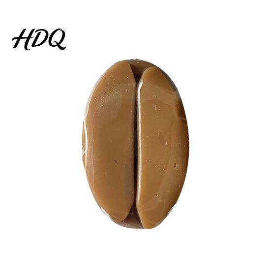 Bag Pendant Stress Toy Squeeze Realistic Food Healing Sensory Slow Rebound Coffee Fidget Bean Shape Decompression Tool Portable Keychain