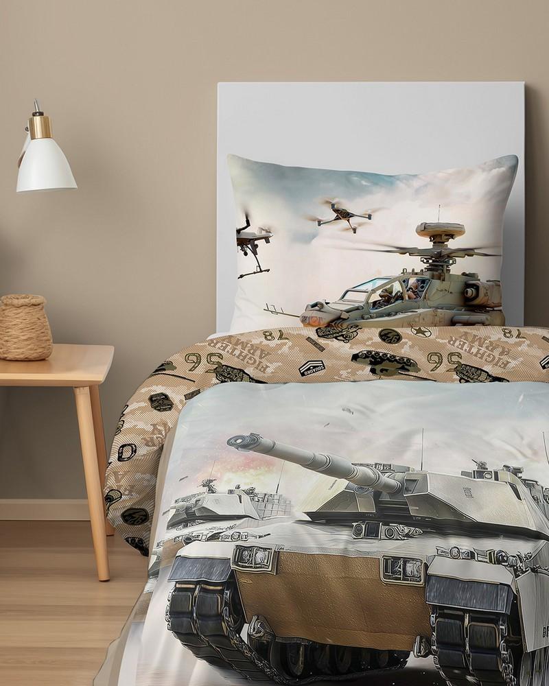 Pościel Młodzieżowa 160X200Cm Czołg