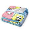 SpongeBob SquarePants Cartoon Blankets Patrick Star Flannel Awesome Soft Throw Blanket for Home Textile Decor