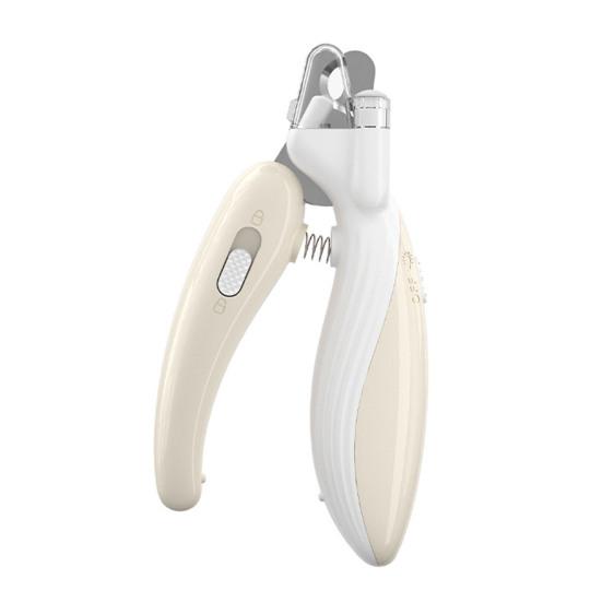 Nagelknipser für Haustiere mit eingebautem LED-Licht, Sicherheitsschutz, beleuchteter Nagelknipser für Haustiere, verbesserte Sichtbarkeit, Nagelschneider, Nagelpflegewerkzeug für die Haustierpflege