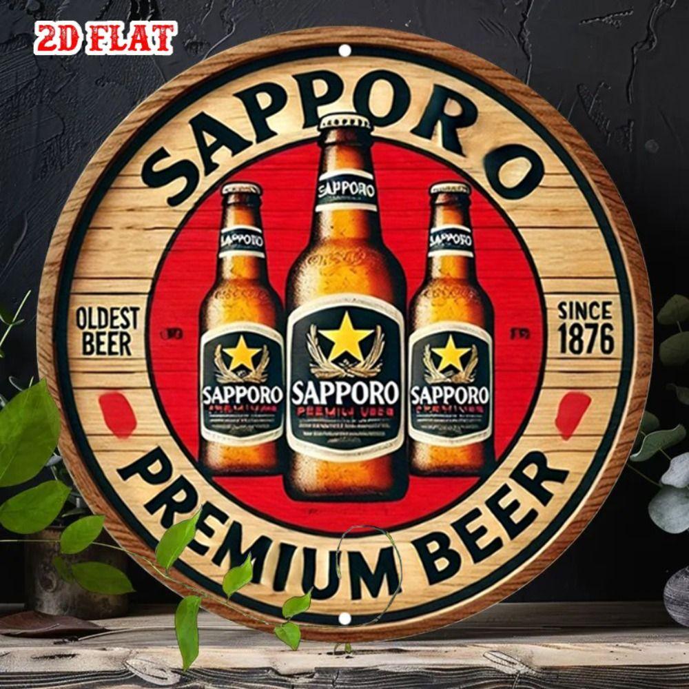 Metal Tin Sign Retro Art 20x20cm Home Wall Decor