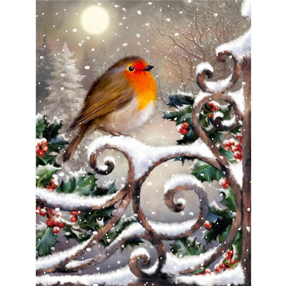 Diamond Painting Full Square Christmas Diamond Embroidery Sale Door Mosaic Landscape Handicraft Handmade Gift