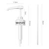 1PCS Coffee Milk Tea Dispenser Syrup Pump Liquid Dispenser For Monin Syrup 10ml Juice Bottle Dispenser Pump Kitchen Tools
