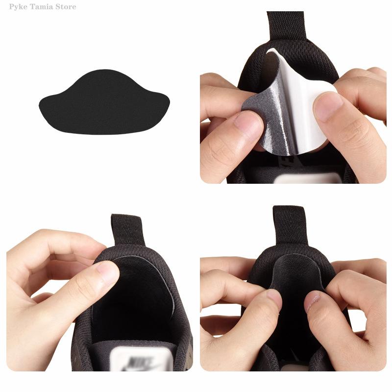 4st Sportskor Reparationsdekaler Hälskydd Anti-slitage Reparationshål Självhäftande lappar Innersulor Dyna Fotvårdsinsats