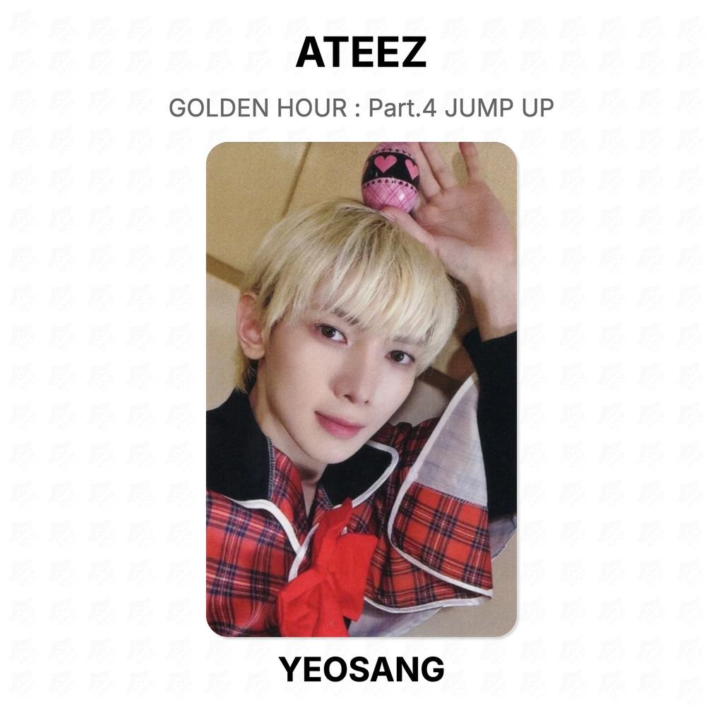 ATEEZ GOLDEN HOUR : Part.4 JUMP UP Official Photocard