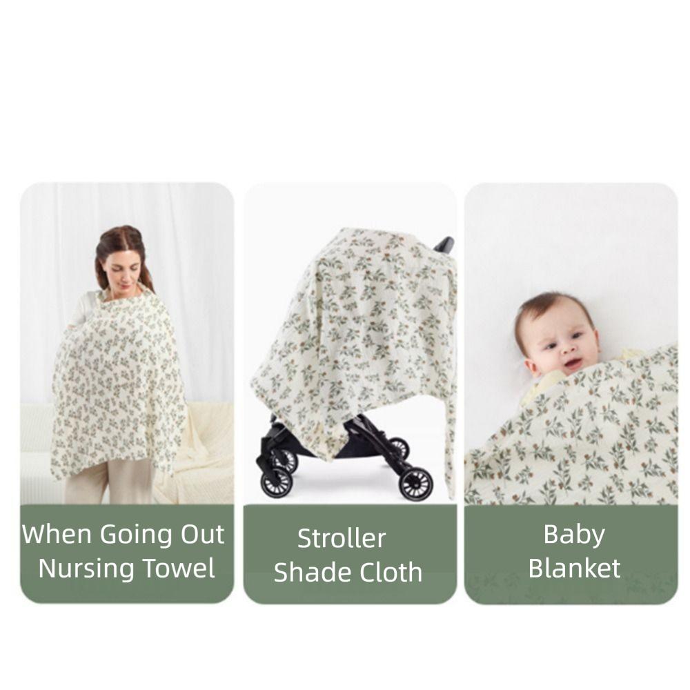 2 in 1 Maternal Nursing Covers Soft Mother's Nursing Apron Feeding Clothes  Baby Feeding Supplies