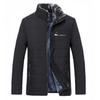Men 'S Warm Jacket Winter Parka Fur Collar Windbreaker Cotton Padded Anorak Thick Coat Male Casual Autumn Fleece Jacket Men