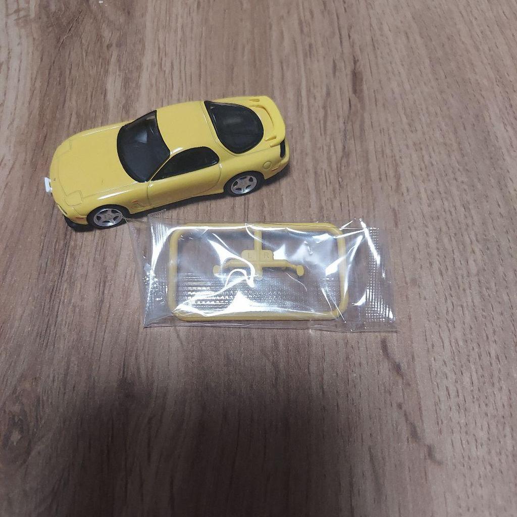 Tomica RX-7 (FD3S type 1991 model) Yellow minicar LV-N174