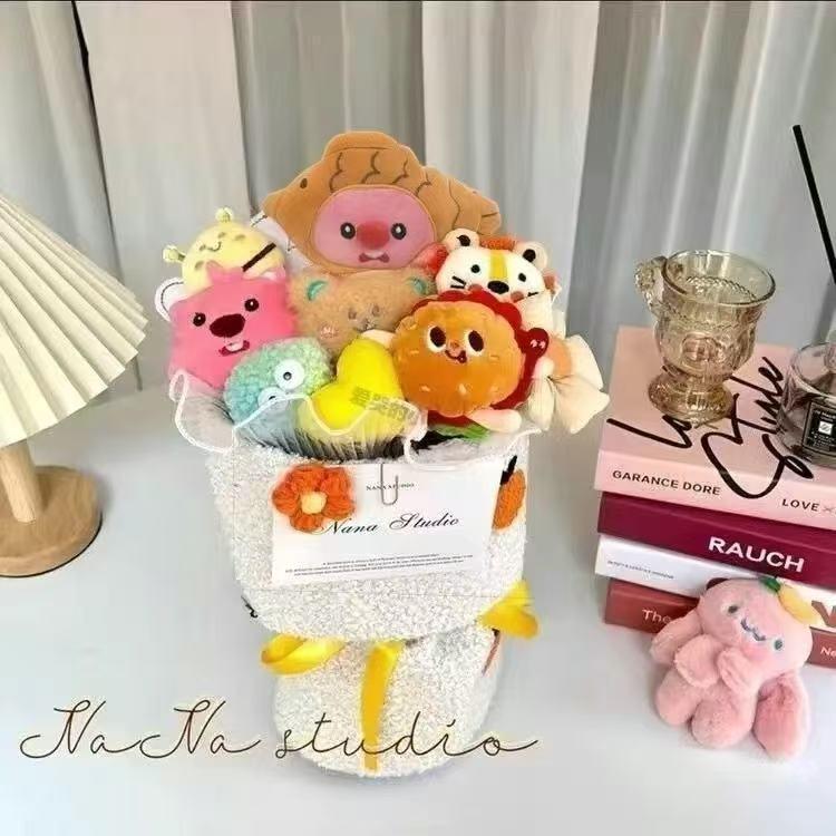 Ruby Loopy Beaver Doll: Cute, Creative Fabric Gift for Birthdays, Christmas, Valentine's Day, or Best Friends