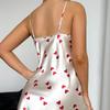Women's V Neck Spaghetti Strap Nightdress Heart Print Sexy Nightwear Sleepwear Outfit For Home Wear Romantic Date