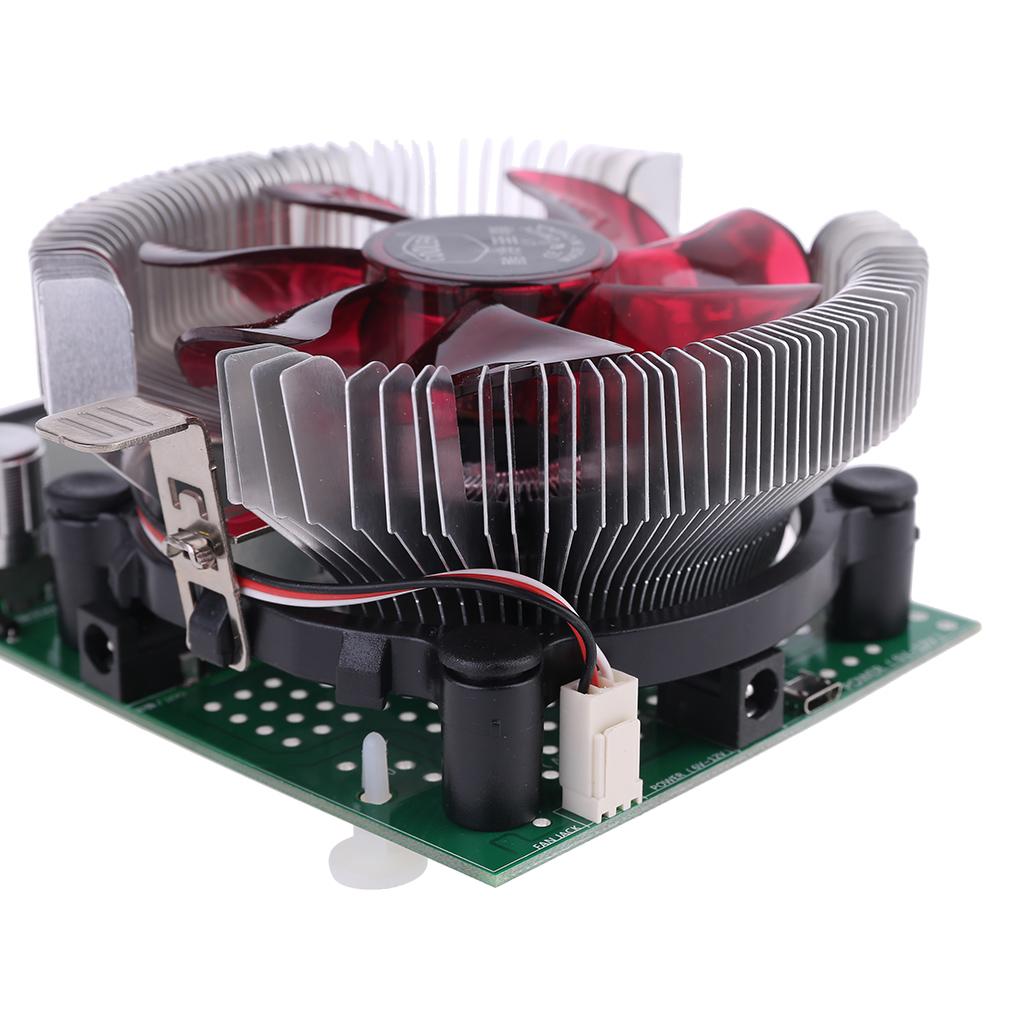 USB Load Tester with Cooling Fan Adjustable Constant Current for Power Bank