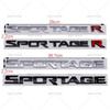 1× 3D ABS SPORTAGER Bilemblem Auto Badge Bakre Truck Namnskylt klistermärken