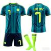 2026 World Cup Colombia Aways Football Jersey for Kids and Adults LUIS DIAZ #7