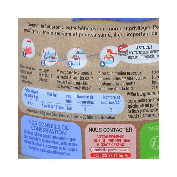 Babybio - Caprea 3 - Lait de chèvre Bio - 800g - Bébé Dès 10 mois