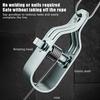 5Pcs Wire Rope Tightener Heavy Duty Steel Cable Tighteners Rope Garden Fence Tension Adjustment Tool Wire Sling Fastener