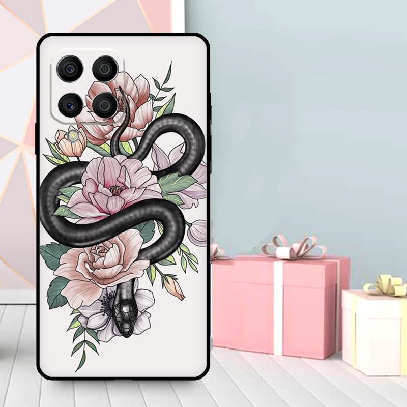 The Snake and Fern Case For Samsung Galaxy M16 M31 M21 M13 M33 M53 M15 M35 M55 M36 M56 M12 M32 M52 M14 M34 M54