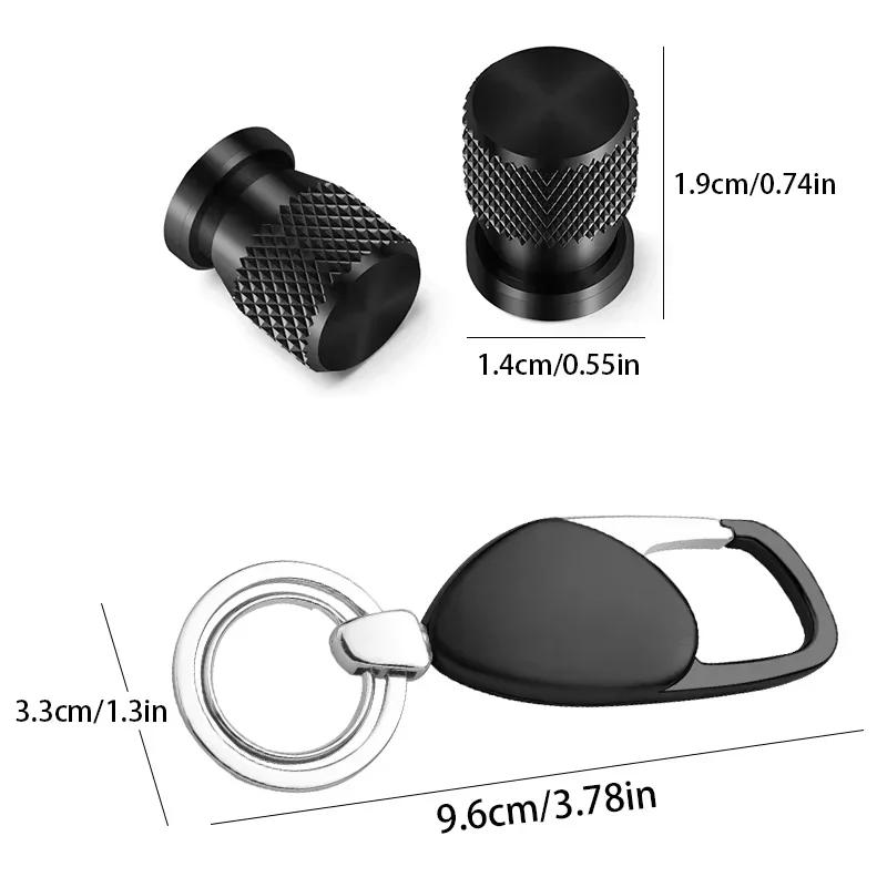 Metal Motorcycle Keychain Keyring Wheel tire valve For Honda CRF CB CR XR CRM CBR 125 250 300 350 400 500 600 BRGKL1