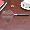 Handheld Magnifier With Glass Lens Multiple Size From 50mm To 100mm For Detailed Work Collection Analysis