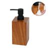 Elegant Wood Texture Resin Lotion Dispenser With Foam Pump For Shampoo Body Wash Hotel Homes Bathroom Essential