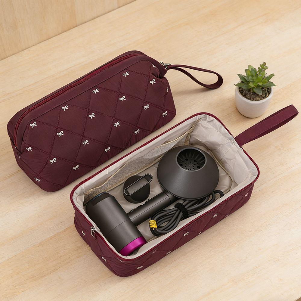 Large Capacity Travel Storage Bag Bowknot Make Up Bag Travel Wash Handbag Beauty Tools Storage