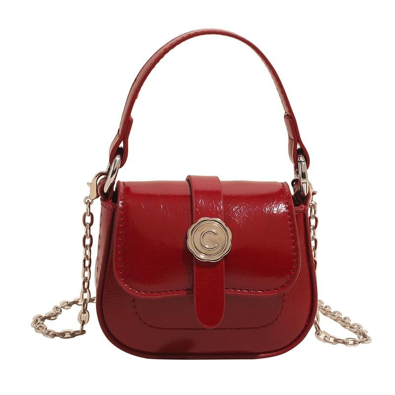 Premium sense niche mini bag women's spring and summer 2025 new fashion shoulder messenger bag popular portable saddle bag